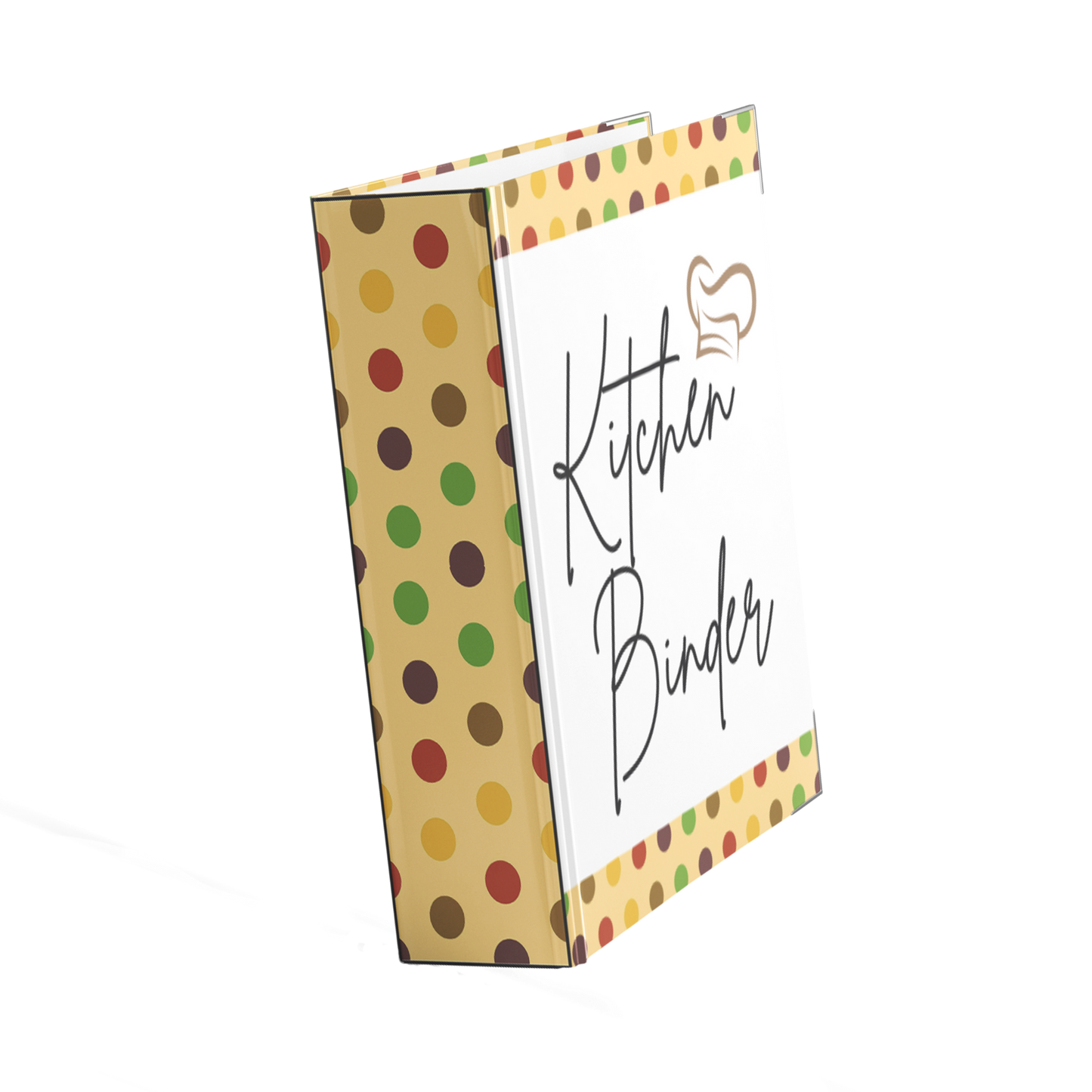 Kitchen binder and meal planner for instant download